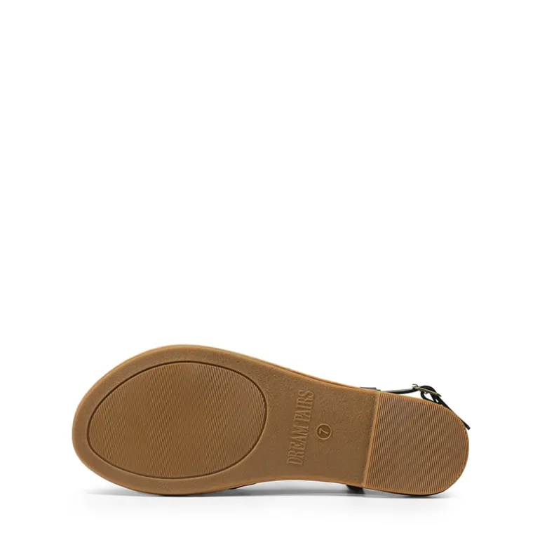 Strappy Thong Flat Sandals