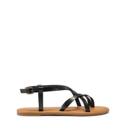 Strappy Thong Flat Sandals