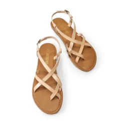 Strappy Thong Flat Sandals