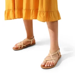 Strappy Thong Flat Sandals