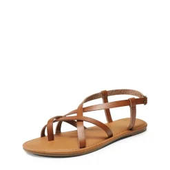 Strappy Thong Flat Sandals