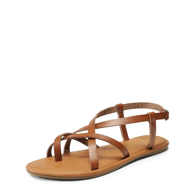 Strappy Thong Flat Sandals