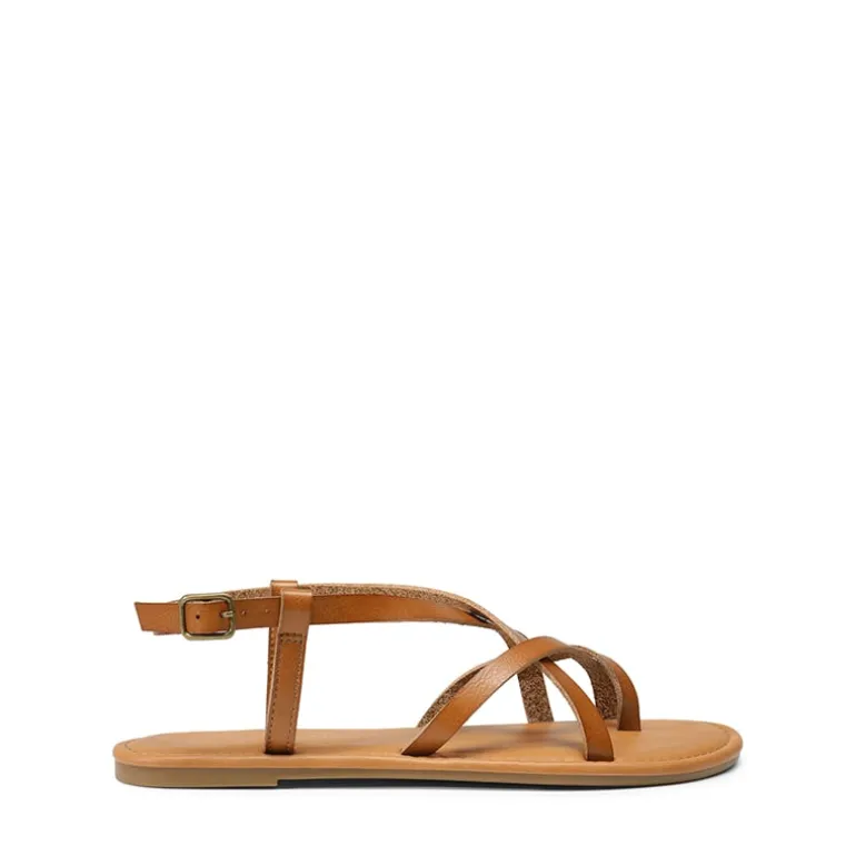 Strappy Thong Flat Sandals