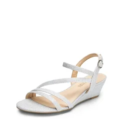 Strappy Wrapped Wedge Sandals