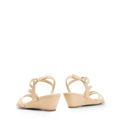 Strappy Wrapped Wedge Sandals