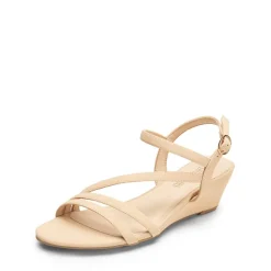 Strappy Wrapped Wedge Sandals