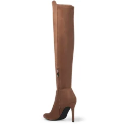 Stretch Pointed Toe Stiletto Over The Knee Boots