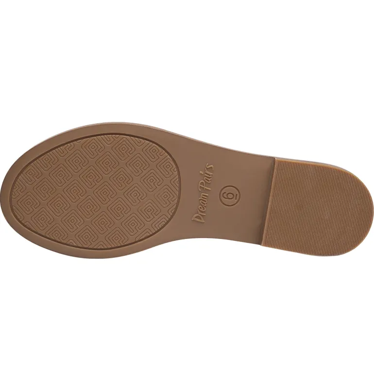 Studded Flat Slide Sandals