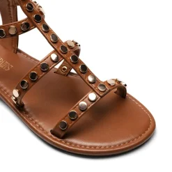 Studded Gladiator Sandals