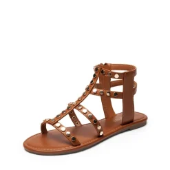Studded Gladiator Sandals