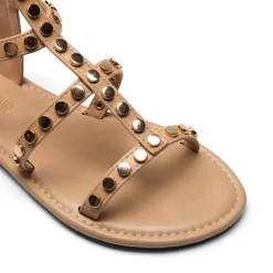 Studded Gladiator Sandals