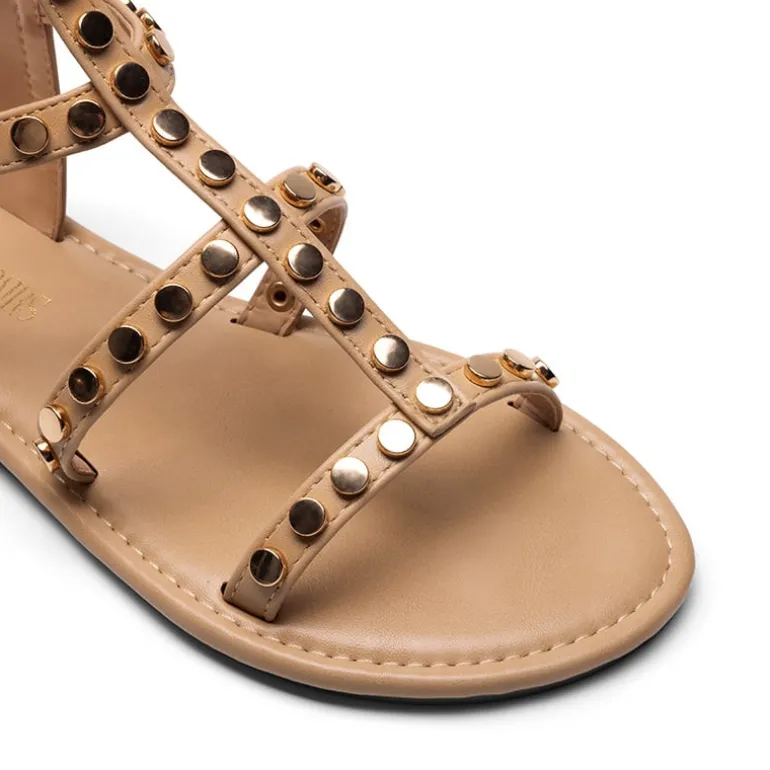 Studded Gladiator Sandals