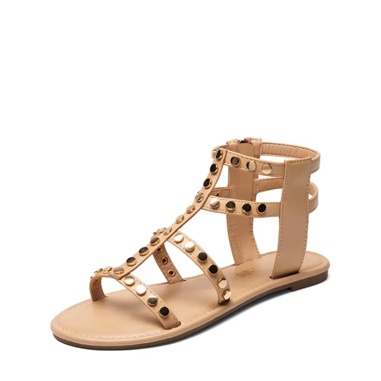 Studded Gladiator Sandals