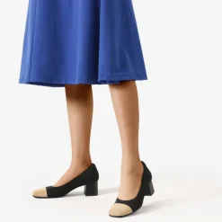 Stylish Block Heel Pumps