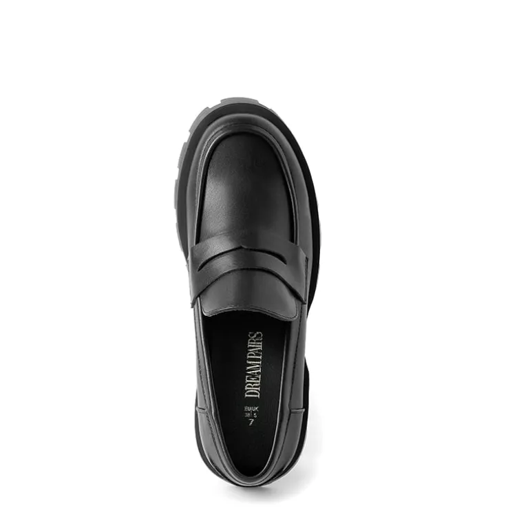 Supportive Chunky Penny Loafers