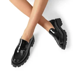 Supportive Chunky Penny Loafers