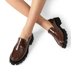 Supportive Chunky Penny Loafers