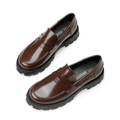 Supportive Chunky Penny Loafers