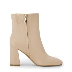 Suqare-Toe Block Heel Ankle Boots