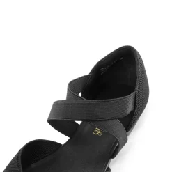 Sustainable Criss Cross Knit Ballet Flats