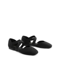 Sustainable Criss Cross Knit Ballet Flats