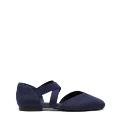 Sustainable Criss Cross Knit Ballet Flats