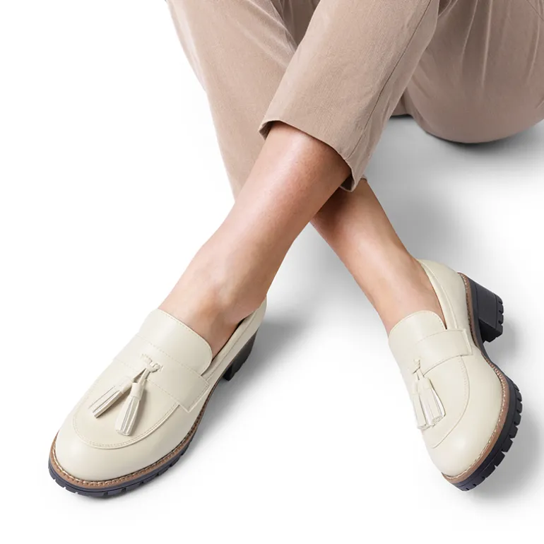 Tassels Chunky Penny Loafers