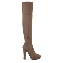 Thigh High Chunky Platform Boots