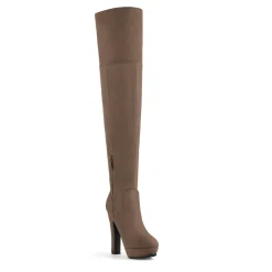 Thigh High Chunky Platform Boots