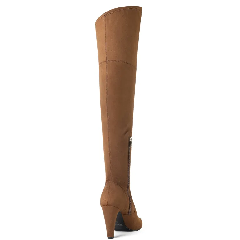 Thigh High Heeled Boots