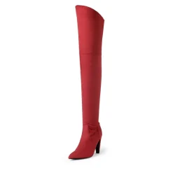 Thigh High Heeled Boots