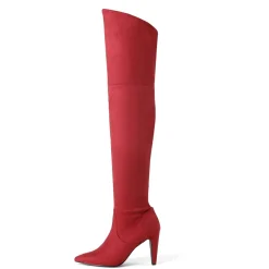 Thigh High Heeled Boots