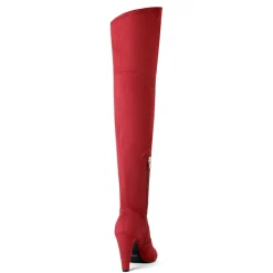 Thigh High Heeled Boots