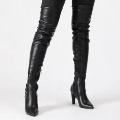 Thigh High Heeled Boots
