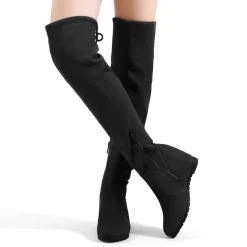 Thigh High Wedges Boots