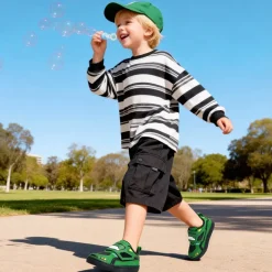 Toddler Boys’ Shoes with Hook-and-Loop Closure