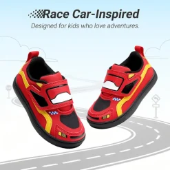 Toddler Boys’ Shoes with Hook-and-Loop Closure