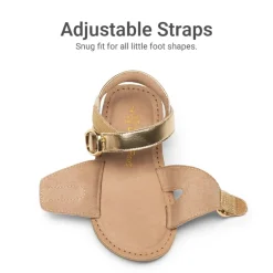 Toddler Girls’ Adjustable Strap Sandals