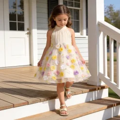 Toddler Girls’ Adjustable Strap Sandals