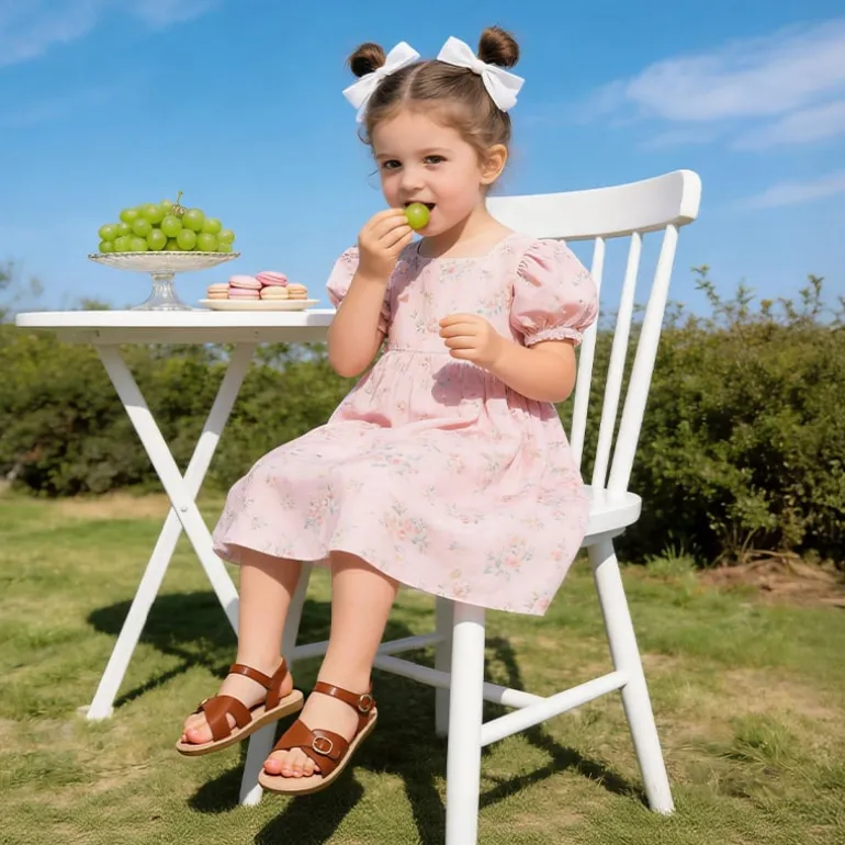 Toddler Girls’ Adjustable Strap Sandals