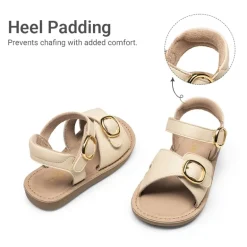 Toddler Girls’ Adjustable Strap Sandals