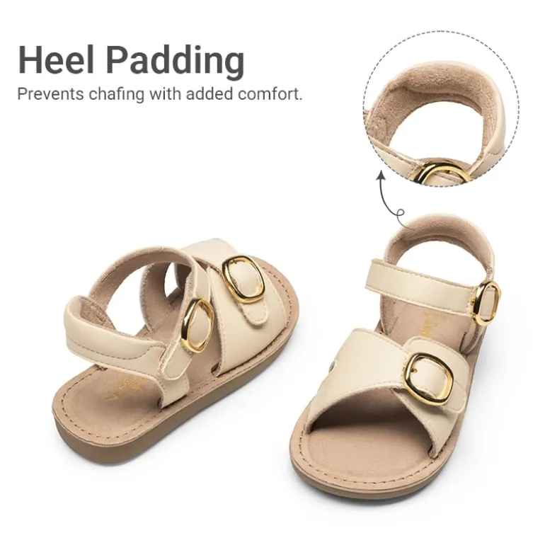 Toddler Girls’ Adjustable Strap Sandals