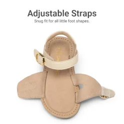 Toddler Girls’ Adjustable Strap Sandals
