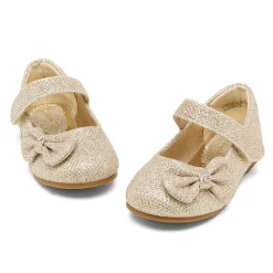 Toddler Girl's Ballerina Bow Flats
