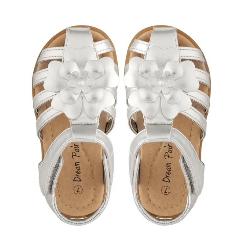 Toddler Girls Closed-Toe Sandals