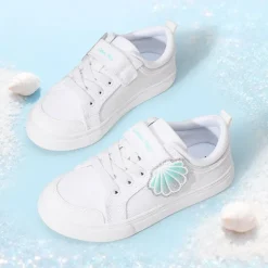 Toddler Girls’ Protective Rubber Toe Sneakers
