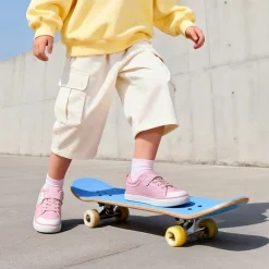 Toddler Girls’ Protective Rubber Toe Sneakers