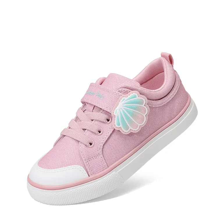 Toddler Girls’ Protective Rubber Toe Sneakers