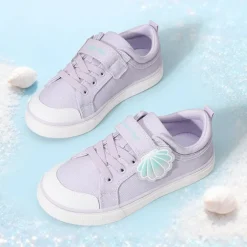 Toddler Girls’ Protective Rubber Toe Sneakers