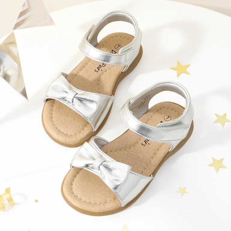 Toddler Girls' Summer Bow Sandals